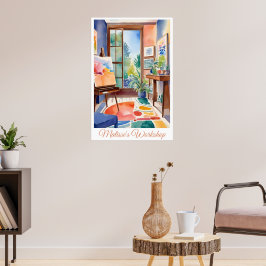 Workshop van Matisse - Poster