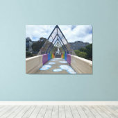 World2Celebrate: Dolores Rainbow Canvas Afdruk (Insitu (Houten vloer))