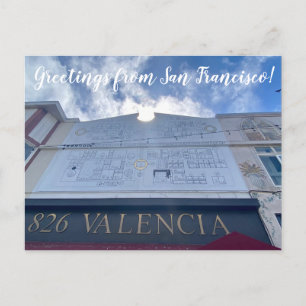 World2Celebrate: Groeten uit San Francisco! Briefkaart