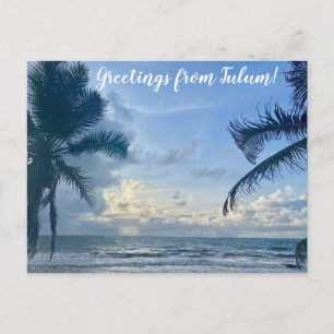World2Celebrate: Groeten uit Tulum! Briefkaart