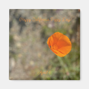 World2Celebrate: Happy California Poppy Day! Magneet