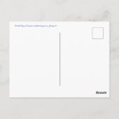 World2Celebrate: Happy World Day of Snowman! Briefkaart (Achterkant)