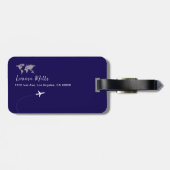 World Adventures - Hier gaan we... Bagagelabel (Achterkant horizontaal)