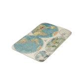 World Atlas Map 2 Badmat (Gekanteld)