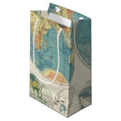 World Atlas Map 2 Klein Cadeauzakje (Voorkant Gekanteld)