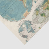 World Atlas Map 2 Tissuepapier (Detail)