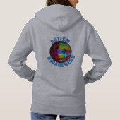World Autism Awareness Hooded Sweatshirt (Achterkant)