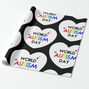 world autisme awareness day hart cadeaupapier