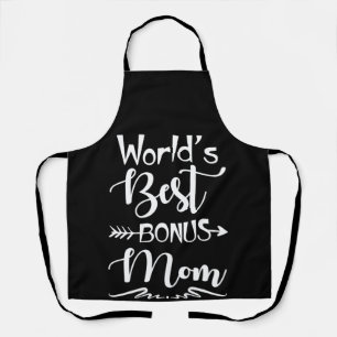World Best Bonus Mam Ever Cute Stepmama Schort