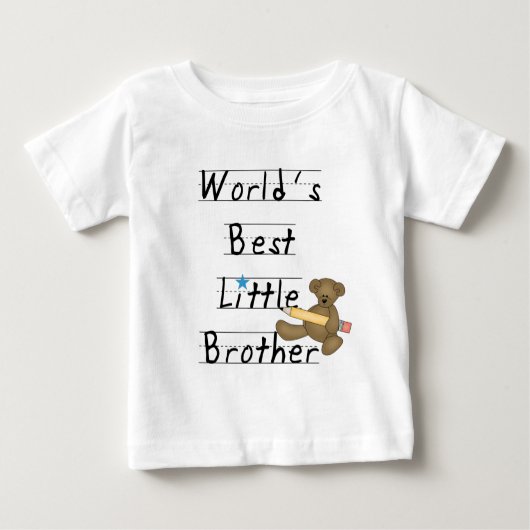World Best Little Brother Tshirts et cadeaux (Devant)