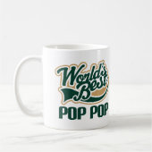 World Best Pop Pop Gift Koffiemok (Links)