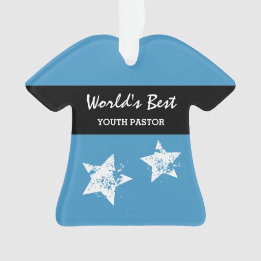 World Best YOUTH PASTOR Blue avec Star A01 (devant)