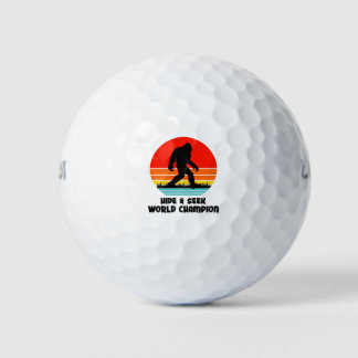 World Big Foot Verbergen en zoeken Golfballen