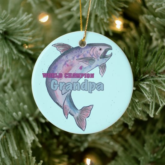 World Champion Grandpa ornament (Boom)