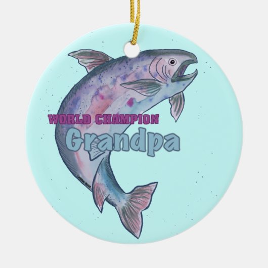 World Champion Grandpa ornament (Voorkant)