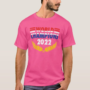 World Champions 2022 Nederland 2022 Champ T-shirt