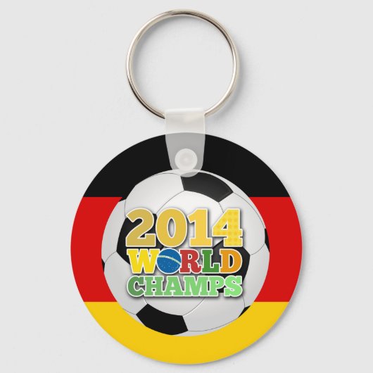 World Champs Ball Duitsland 2014 Sleutelhanger (Voorkant)