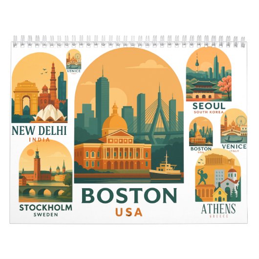 World Cities 2022 Travel Calendar  Kalender (Hoes)