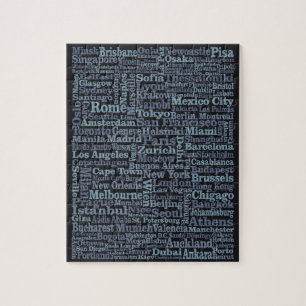 World Cities puzzel