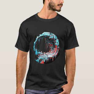 World City Circle of Life Optimistisch Plezier Abs T-shirt