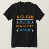 World Cleanup Day T-shirt T-shirt World Cleanup (Design devant)