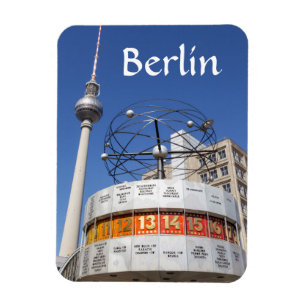World Clock and Television Tower, Alexanderplatz; Magneet