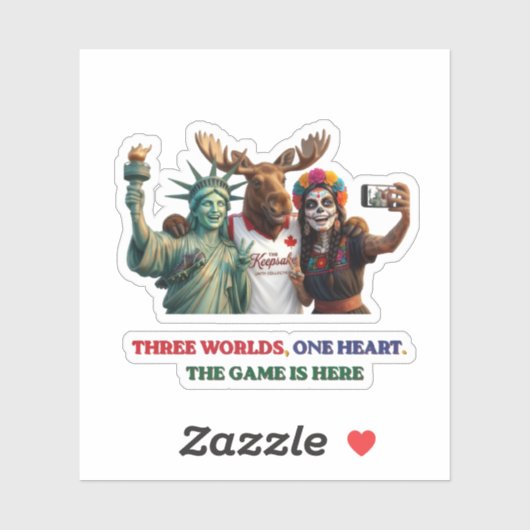 World Cup 2026 Unity Sticker (Feuille)