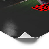 World Cup Canada on a Black  Perfect Poster (Hoek)