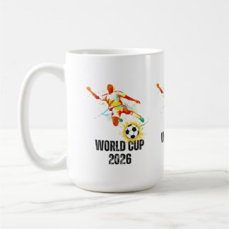 World Cup Soccer 2026 Souvenir Mug