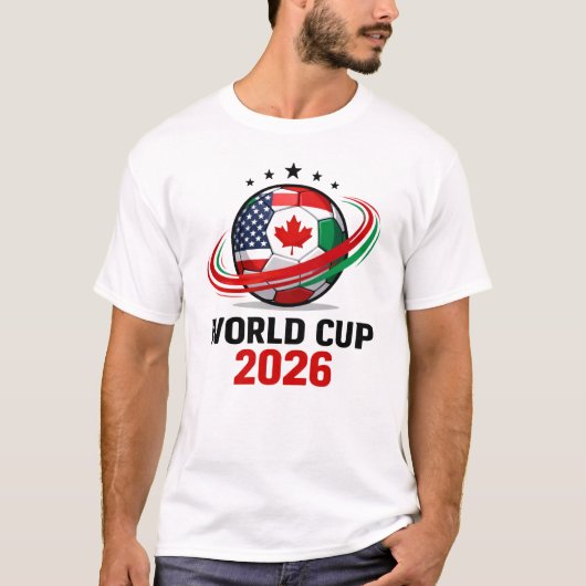 World Cup Soccer 2026  T-shirt (Voorkant)