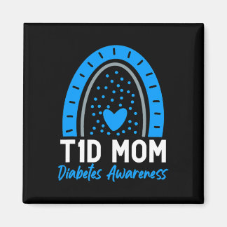 World Diabetes Day Clothes T1D Type 1 Diabetes Ma Magneet