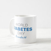 World Diabetes Day Koffiemok (Voorkant links)
