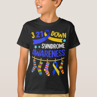 World Down Syndrome Day Awareness Socks 21 maart T-shirt
