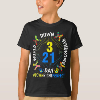 World Down Syndrome Day Awareness Socks 21 maart T-shirt