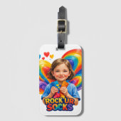 World Down Syndrome Day Bagagelabel (Voorkant (verticaal))