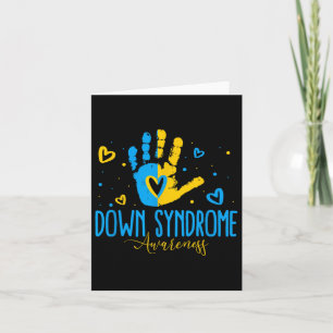 World Down Syndrome Day Down Syndrome Awareness Kaart