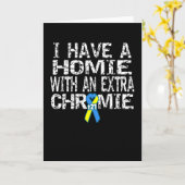 World Down Syndrome Day Kaart (Gele Bloem)