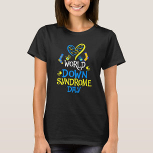World Down Syndrome Day Socks Support Awareness 3 T-shirt