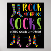 World Down Syndrome Rock Your Sokken Awareness Man