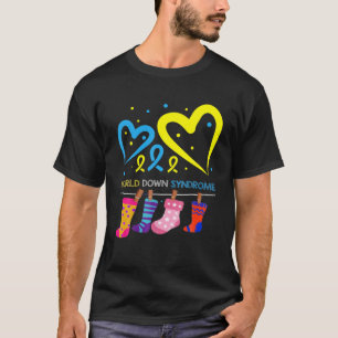 World Down Syndrome WDSD 21 Maart Dag T-shirt