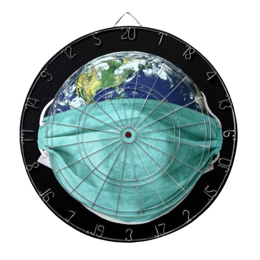 World Emergency Coronavirus Dartbord (Voorkant)