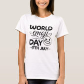 World Emoji Day T-shirt Design (Devant)