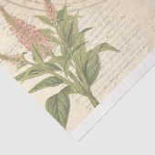 World Ephemera-ontkoppelingspagina Tissuepapier (Detail)