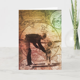 World est votre carte de voeux d'huîtres