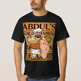 world famous Toe Curry T-shirt