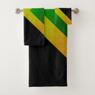 World Fastest Jamaican Man, Lady Runner Towels Bad Handdoek