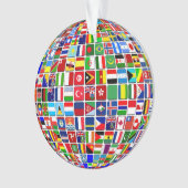 World Flags Globe, International, Classic Round St (devant)