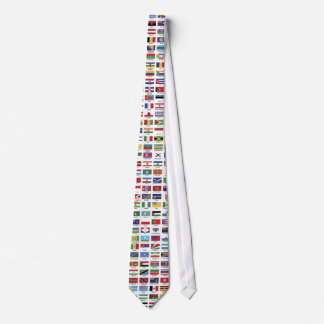 World Flags Stropdas
