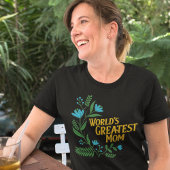 World Greatest Mam moederdag gift T-shirt