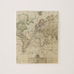 World Hand Colour Map Legpuzzel